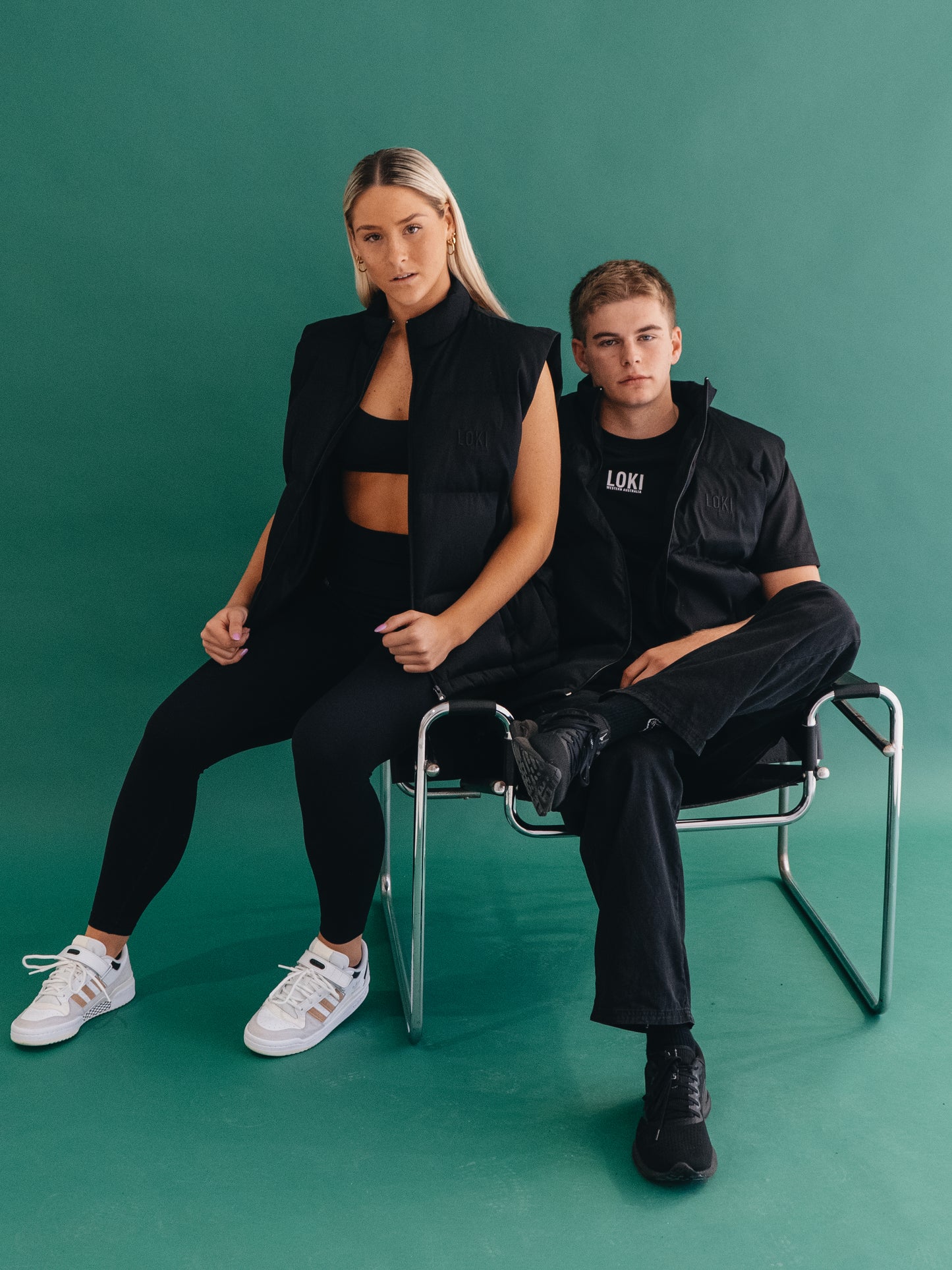 LETTERMARK PUFFER VEST